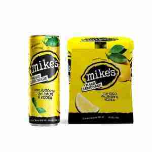 Vodka MIKES Hard Lemonade 4 Pack Lata 355ml